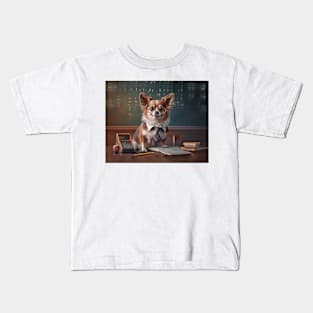 Chihuahua Dog Teacher's Pet in School Kids T-Shirt